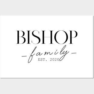 Bishop Family EST. 2020, Surname, Bishop Posters and Art